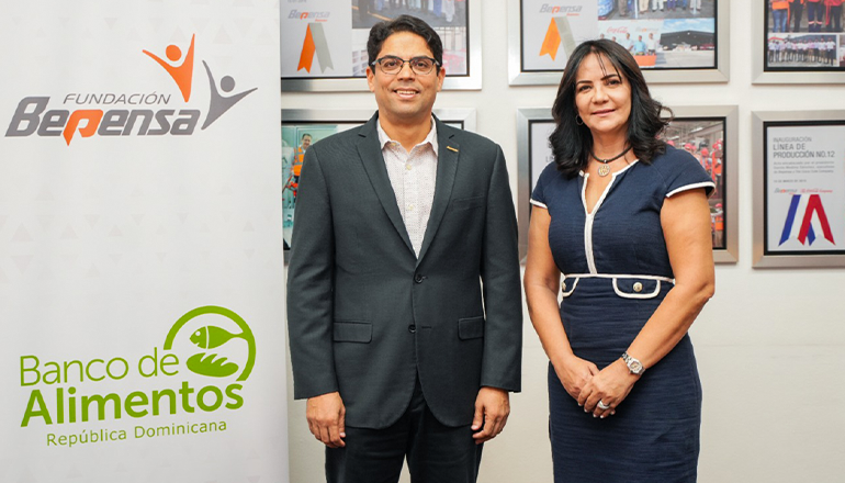 Fundación Bepensa aportará más de RD$600 mil a Banco de Alimentos para contribuir al bienestar de comunidades vulnerables
