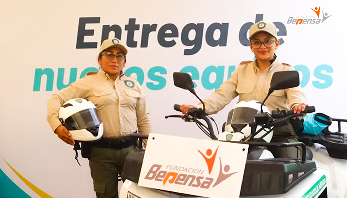 Fundación Bepensa dona cuatrimotos al programa de guardaparques del Ayuntamiento de Mérida